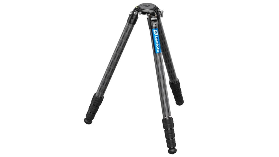 Leofoto LM-324CL X Version Tripod w/ 75mm Bowl&amp;Platform w/ YB-75LRC Leveling Head, Black, LM-324CLX+YB-75LRC