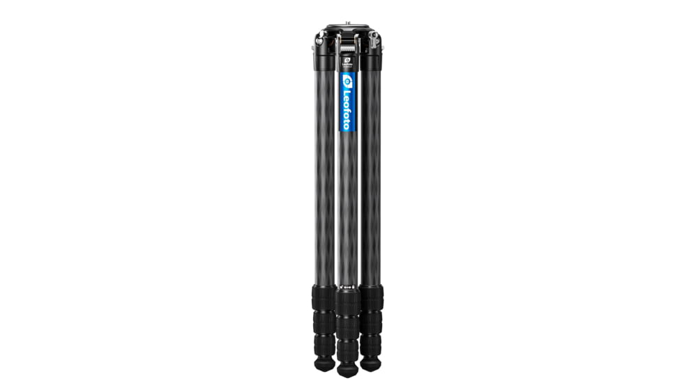 Leofoto LM-324CL X Version Tripod w/ 75mm Bowl&amp;Platform w/ YB-75LRC Leveling Head, Black, LM-324CLX+YB-75LRC