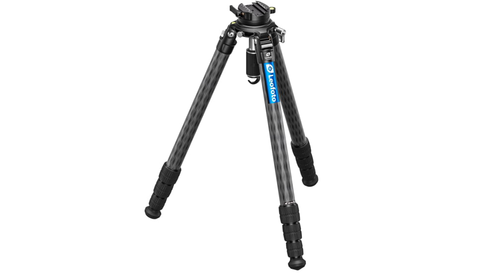 Leofoto LM-364C X Version Tripod w/ 75mm Bowl/Platform w/ YB-75LRC Leveling Head, Black, LM-364CX+YB-75LRC