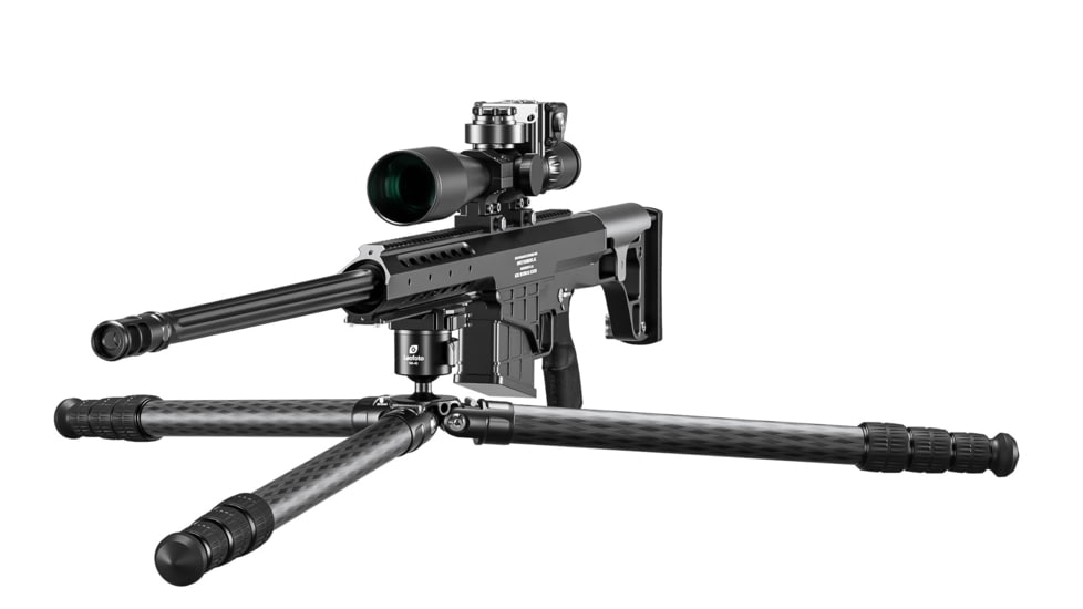 Leofoto SA-324CX/MA-40X Outdoors Tripod w/ Rapid Lock Ballhead, Black, SA-324CX+MA-40X