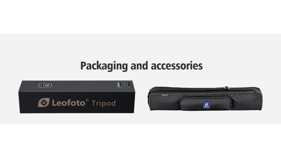 Leofoto SA-324CX/MA-40X Outdoors Tripod w/ Rapid Lock Ballhead, Black, SA-324CX+MA-40X