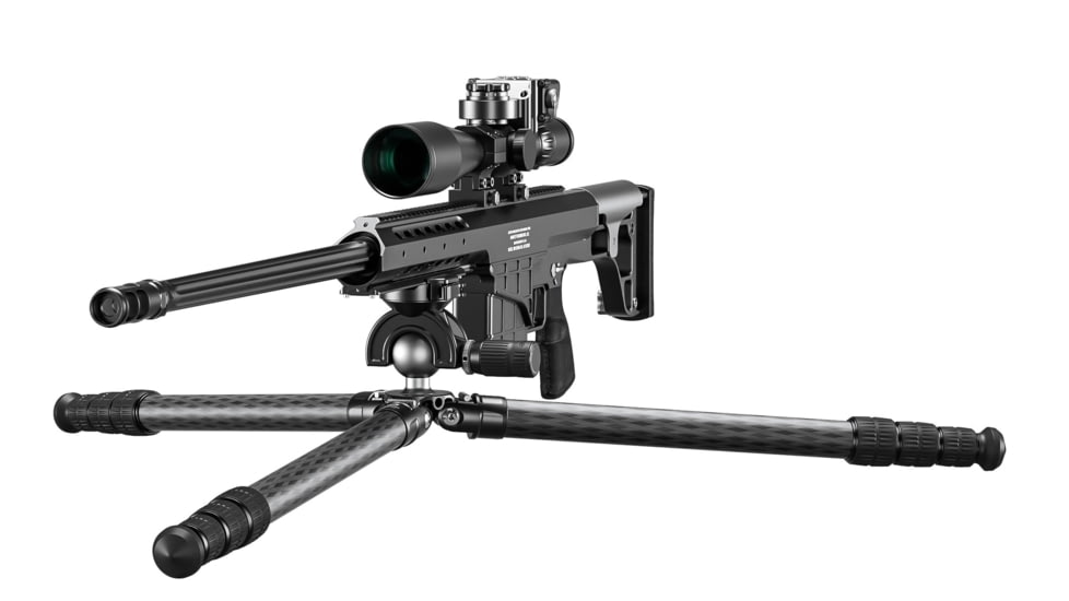Leofoto SA-403CX/MH-X Outdoors Tripod w/ Dynamic Ball Head Set, Black, SA-403CX+MH-60X