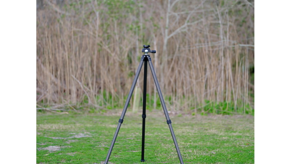 Leofoto SA-403CX/MH-X Outdoors Tripod w/ Dynamic Ball Head Set, Black, SA-403CX+MH-60X