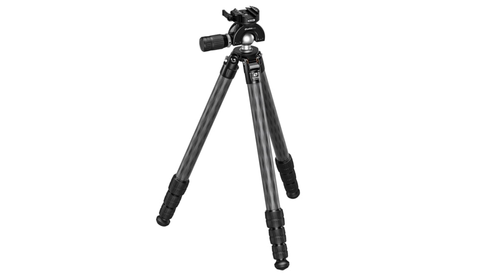 Leofoto SA-324CX/MH-X Outdoors Tripod w/ Dynamic Ball Head Set, Black, SA-324CX+MH-40X