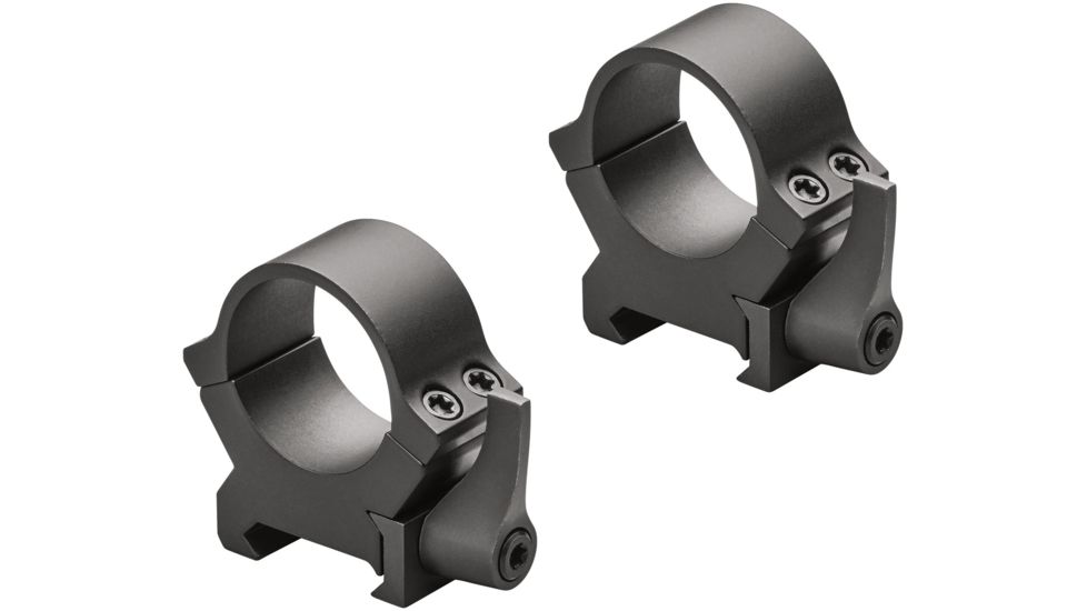 Leupold 177273 QRW2 34mm Diam Medium Steel Black Matte