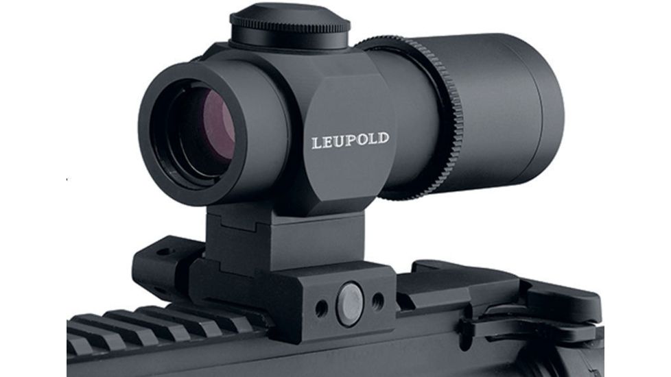 Leupold Military Tactical 1x14 Scope Mounted on the Rifle