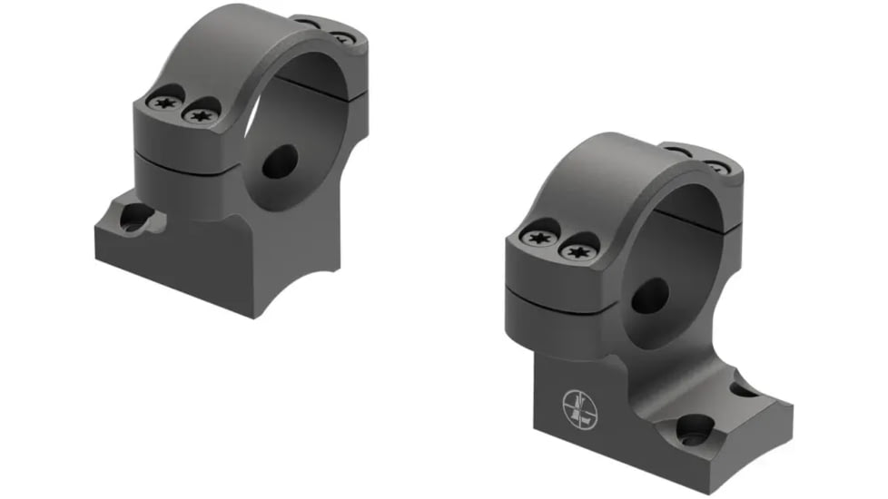 Leupold BackCountry 1in Riflescope Rings, Browning X-Bolt, High - 1in, Set of 2, Black Matte, 171108