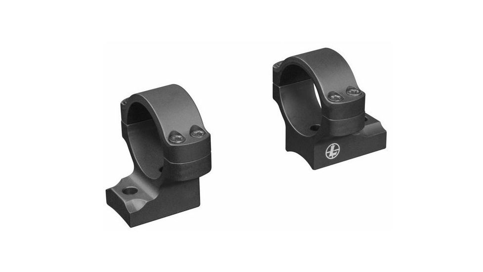 Leupold BackCountry Rifle Scope Mount Base Savage 10/110, RND, 2-Piece, 30mm, Ring High, Matte Black 177141