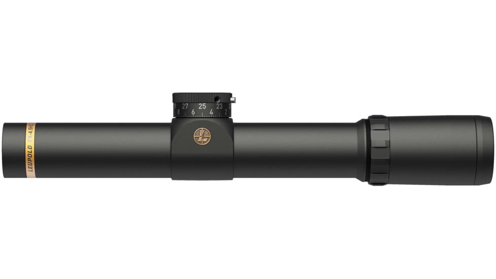 Leupold Competition FX-4.5HD Service Rifle 4.5x24mm Rifle Scope, 30 mm Tube, Second Focal Plane, Black, Matte, Non-Illuminated HPR-1 Reticle, MOA Adjustment, 176284