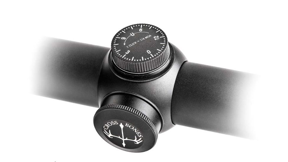 Leupold Crossbones 2-7x33mm Rifle Scope, Matte, CBR Reticle, Clam 114710