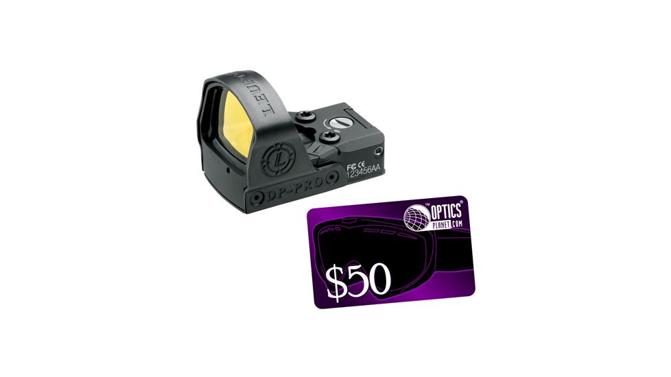 Leupold DeltaPoint Pro Matte 7.5 MOA Triangle Sight w/ FREE Glock Mounting Kit and $50 OpticsPlanet.com Gift Certificate
