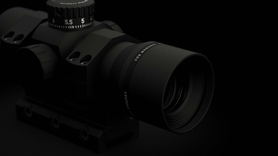 Leupold Freedom - RDS 1x34, 34mm Red Dot Sight, 223 BDC 1 MOA Dot Reticle, w/Mount, Black, 180093