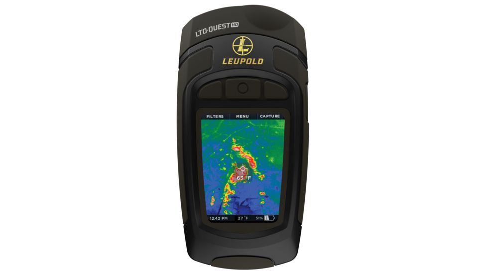 Leupold LTO Quest HD Handheld Thermal Imaging Camera, Black and Grey, 173882