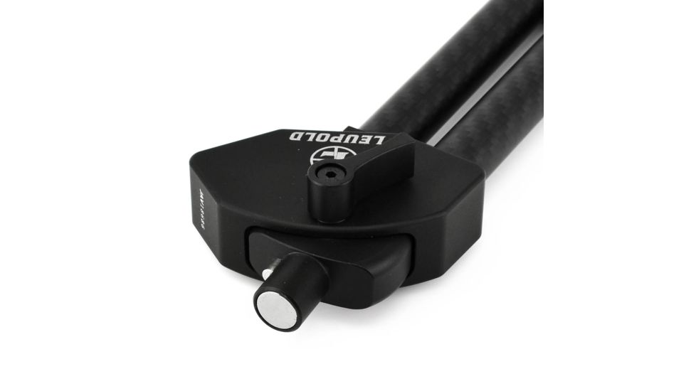Leupold Magnetic Carbon Fiber Bipod Standard, Black, 170603