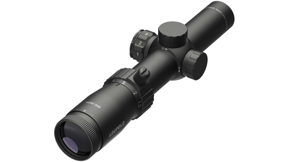 Leupold Mark 3HD 1.5-4x20mm Rifle Scope, 30 mm Tube, Second Focal Plane, Black, Matte, Red FireDot SPR Reticle, Mil Rad Adjustment, 180662