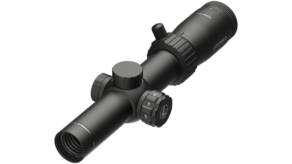 Leupold Mark 3HD 1.5-4x20mm Rifle Scope, 30 mm Tube, Second Focal Plane, Black, Matte, Red FireDot SPR Reticle, Mil Rad Adjustment, 180662