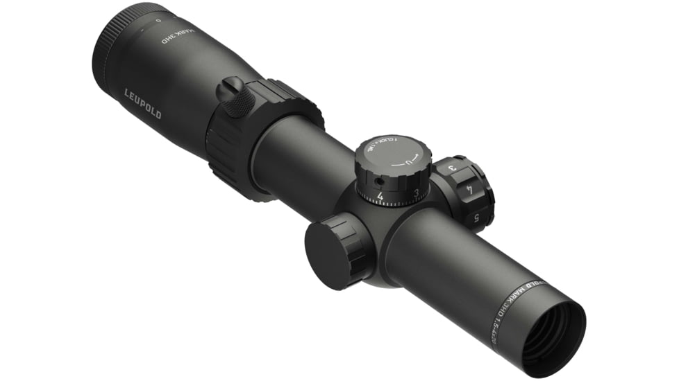 Leupold Mark 3HD 1.5-4x20mm Rifle Scope, 30 mm Tube, Second Focal Plane, Black, Matte, Red FireDot TMR Reticle, Mil Rad Adjustment, 180664