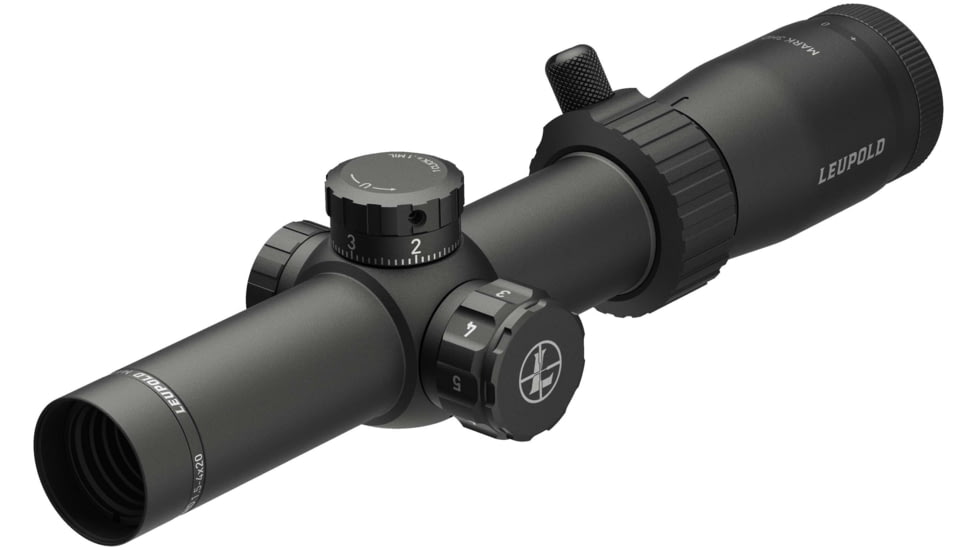 Leupold Mark 3HD 1.5-4x20mm Rifle Scope, 30 mm Tube, Second Focal Plane, Black, Matte, Red FireDot TMR Reticle, Mil Rad Adjustment, 180664