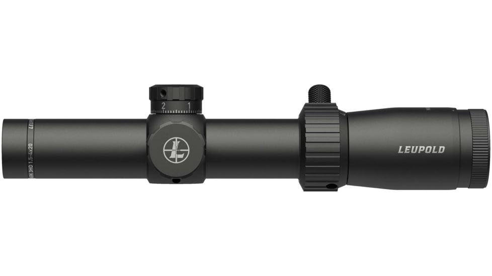 Leupold Mark 3HD 1.5-4x20mm Rifle Scope, 30 mm Tube, Second Focal Plane, Black, Matte, Red FireDot TMR Reticle, Mil Rad Adjustment, 180664