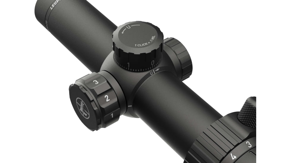 Leupold Mark 3HD 1.5-4x20mm Rifle Scope, 30 mm Tube, Second Focal Plane, Black, Matte, Red FireDot TMR Reticle, Mil Rad Adjustment, 180664