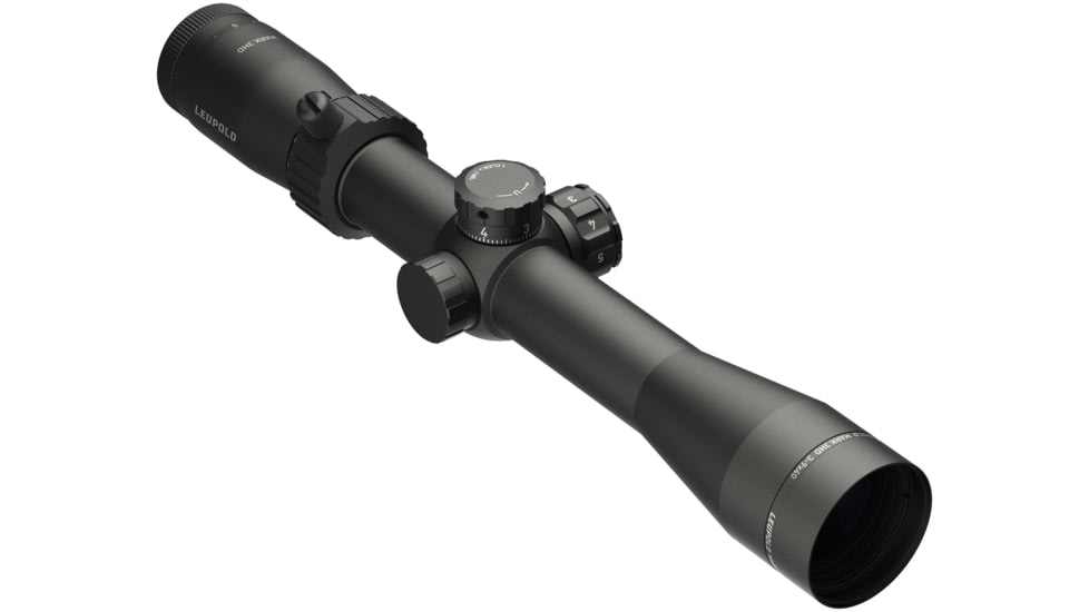 Leupold Mark 3HD 3-9x40mm Rifle Scope, 30 mm Tube, Second Focal Plane, Black, Matte, Red FireDot TMR Reticle, Mil Rad Adjustment, 180666