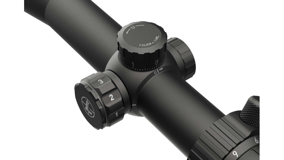 Leupold Mark 3HD 3-9x40mm Rifle Scope, 30 mm Tube, Second Focal Plane, Black, Matte, Red FireDot TMR Reticle, Mil Rad Adjustment, 180666