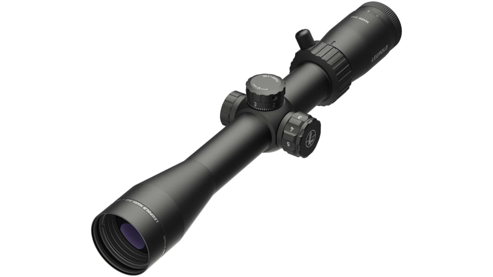 Leupold Mark 3HD 4-12x40mm Rifle Scope, 30 mm Tube, Second Focal Plane, Black, Matte, Red FireDot TMR Reticle, Mil Rad Adjustment, 180668