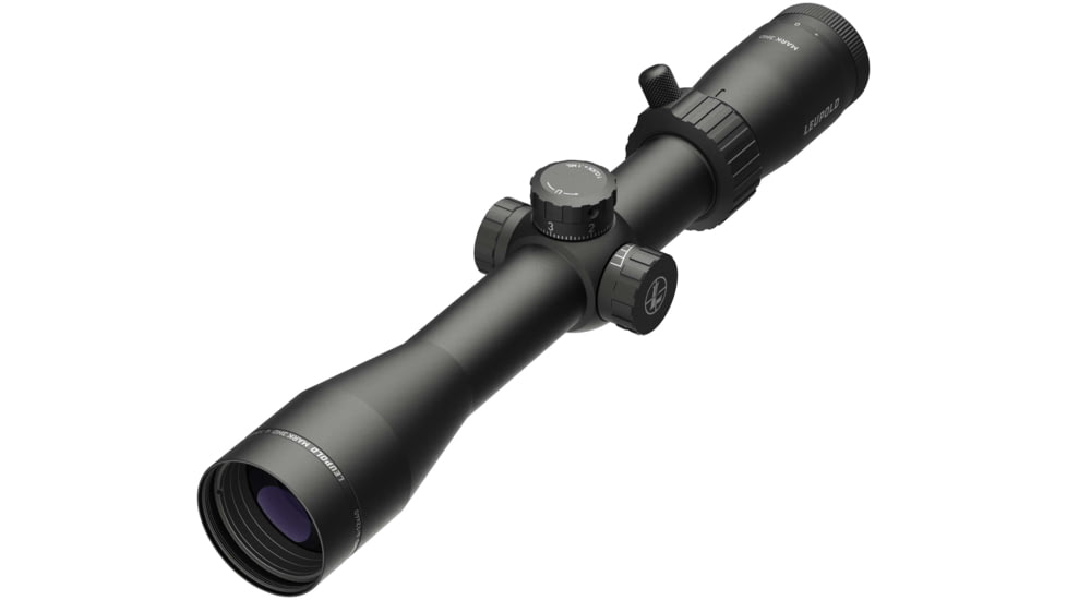 Leupold Mark 3HD 4-12x40mm Rifle Scope, 30 mm Tube, Second Focal Plane, Black, Matte, Non-Illuminated TMR Reticle, Mil Rad Adjustment, 180669