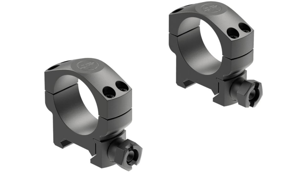 Leupold Mark 4 30mm Riflescope Rings, Set of 2, Black, 182860