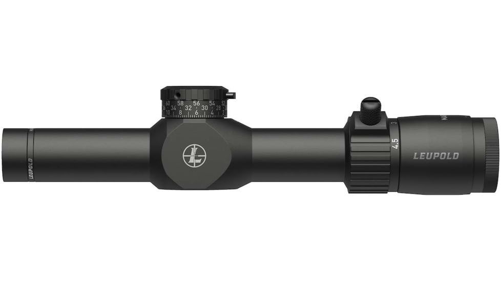 Leupold Mark 4HD 1-4.5x24 Rifle Scope, 30mm Tube, Second Focal Plane, HPR-1, Black, Small, 183314