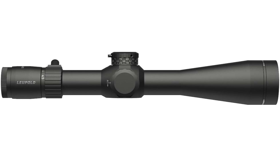 Leupold Mark 4HD 4.5-18x52 Rifle Scope, 34mm Tube, First Focal Plane, Illum. PR1-MOA, Black, Small, 183623