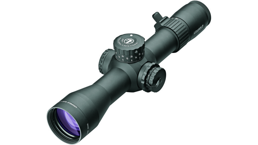 Leupold Mark 5HD 3.6-18x44mm Rifle Scope, 35 mm Tube, First Focal Plane, Black, Matte, Red TMR Reticle, Mil Rad Adjustment, 173301