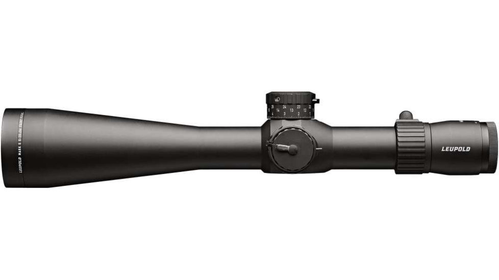 Leupold Mark 5HD 5-25x56mm Rifle Scope, 35 mm Tube, First Focal Plane, Black, Matte, Non-Illuminated PR1-MOA Reticle, MOA Adjustment, 176448