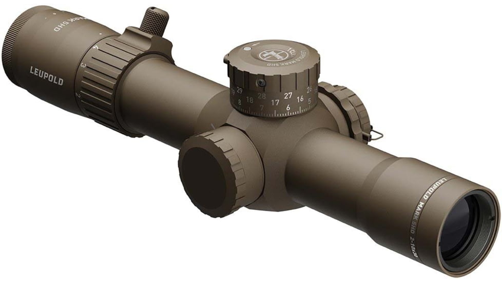 Leupold Mark 5HD 2-10x30mm 35mm Tube M5C3 Rifle Scope, FFP Illum. CMR-Mil, Dark Earth, 179709