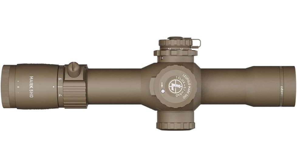 Leupold Mark 5HD 2-10x30mm 35mm Tube M5C3 Rifle Scope, FFP Illum. CMR-Mil, Dark Earth, 179709