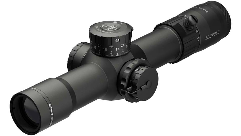 Leupold Mark 5HD 2-10x30mm Riflescope, 35mm Tube, First Focal Plane, Illuminated TMR Reticle, Black, 179703
