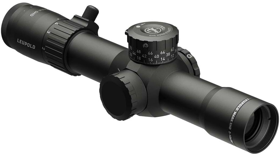 Leupold Mark 5HD 2-10x30mm Riflescope, 35mm Tube, First Focal Plane, PR-1MOA Reticle, Black, 179704