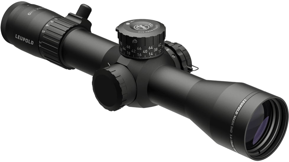 Leupold Mark 5HD 3.6-18x44 Rifle Scope, 35mm Tube, First Focal Plane, Illum Gunwerks RH1 MOA, Black, Small, 176614