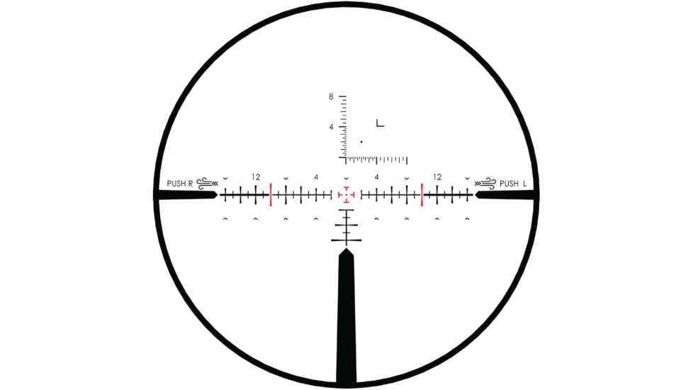Leupold Mark 5HD 3.6-18x44 Rifle Scope, 35mm Tube, First Focal Plane, Illum Gunwerks RH1 MOA, Black, Small, 176614