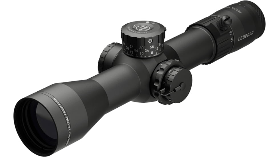 Leupold Mark 5HD 3.6-18x44 Rifle Scope, 35mm Tube, First Focal Plane, Illum Gunwerks RH1 MOA, Black, Small, 176614