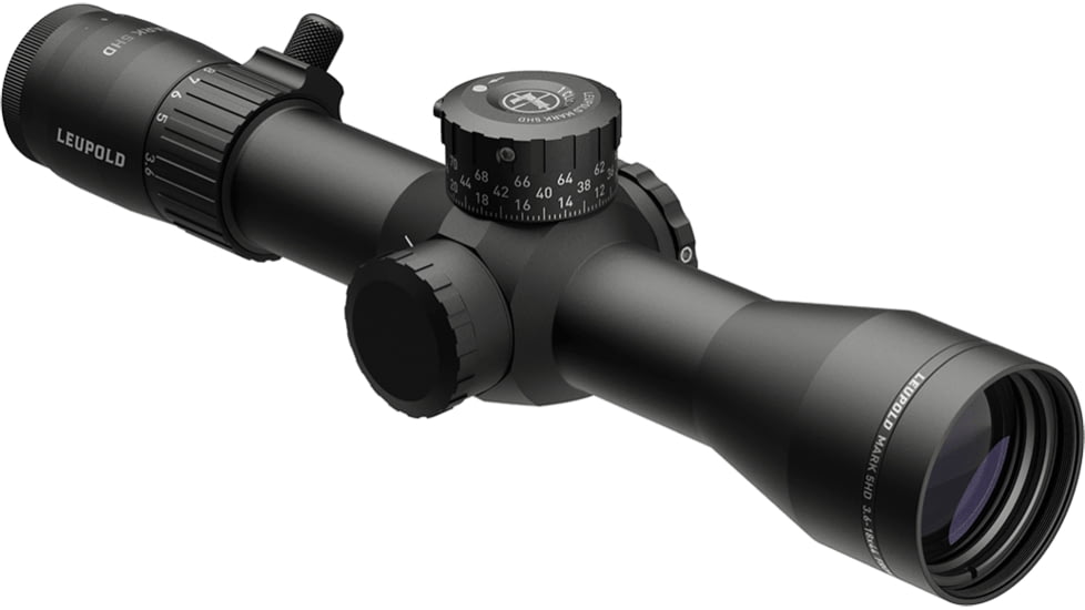 Leupold Mark 5HD 3.6-18x44 Rifle Scope, 35mm Tube, First Focal Plane, PR2-MOA, Black, Small, 182944