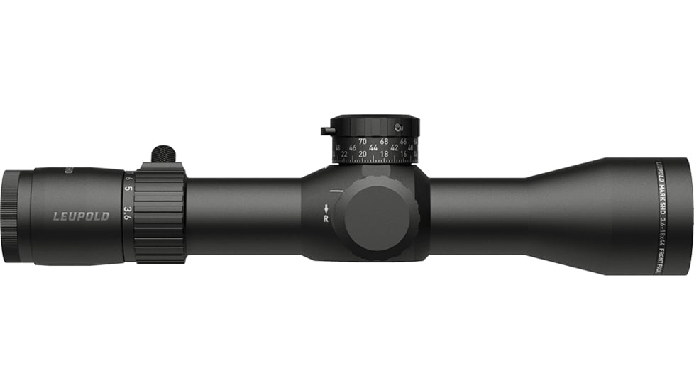Leupold Mark 5HD 3.6-18x44 Rifle Scope, 35mm Tube, First Focal Plane, PR2-MOA, Black, Small, 182944