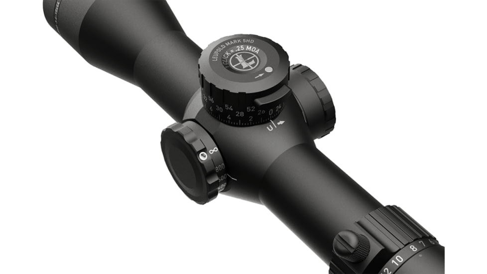 Leupold Mark 5HD 3.6-18x44 Rifle Scope, 35mm Tube, First Focal Plane, PR2-MOA, Black, Small, 182944