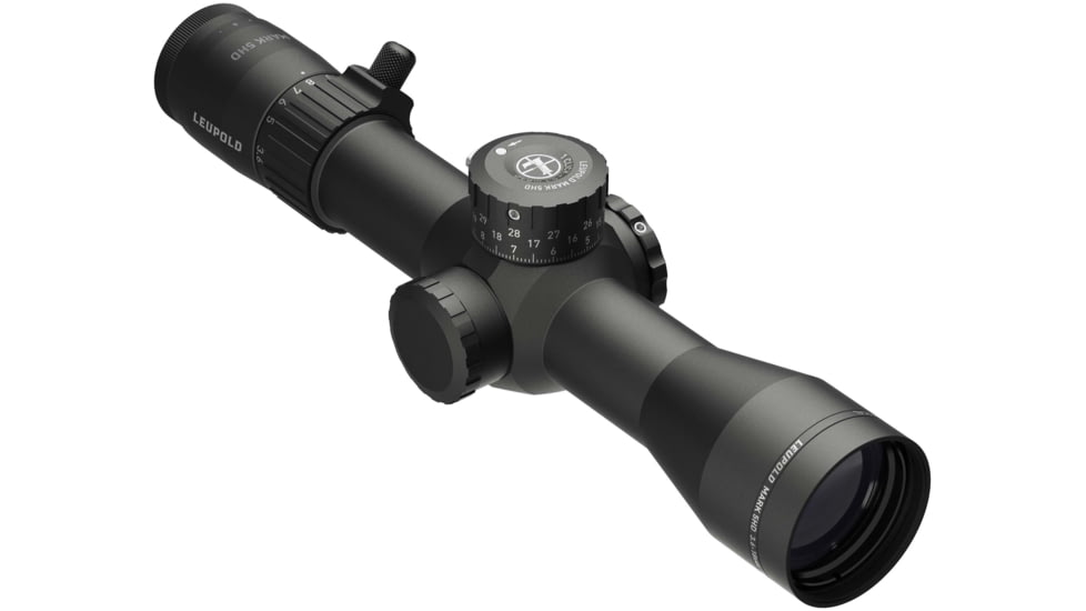 Leupold Mark 5HD 3.6-18x44mm Rifle Scope, 35 mm Tube, First Focal Plane, Black, Matte, Red PR1-MIL Reticle, Mil Rad Adjustment, 180725