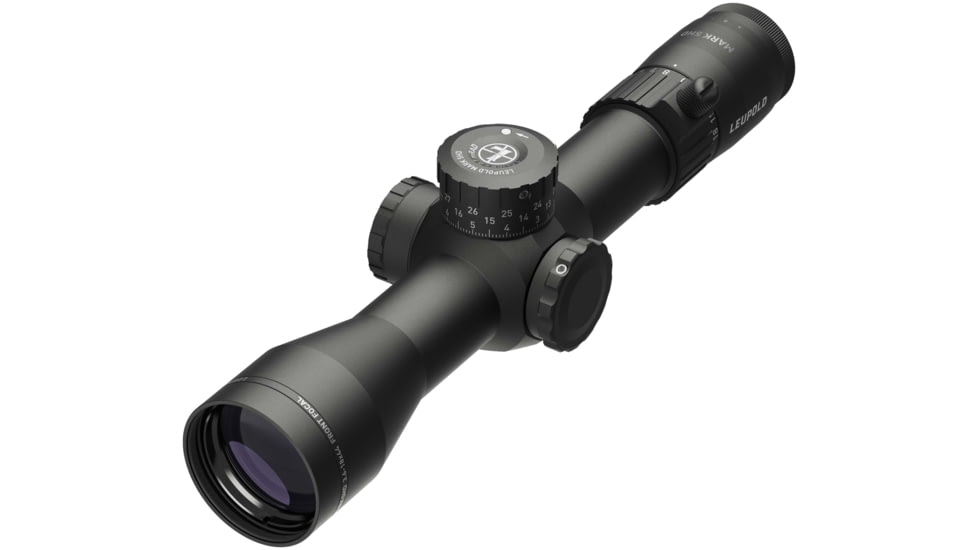 Leupold Mark 5HD 3.6-18x44mm Rifle Scope, 35 mm Tube, First Focal Plane, Black, Matte, Red PR1-MIL Reticle, Mil Rad Adjustment, 180725
