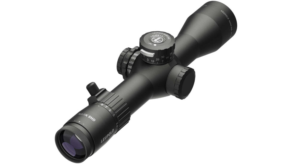 Leupold Mark 5HD 3.6-18x44mm Rifle Scope, 35 mm Tube, First Focal Plane, Black, Matte, Non-Illuminated PR1-MIL Reticle, Mil Rad Adjustment, 180726