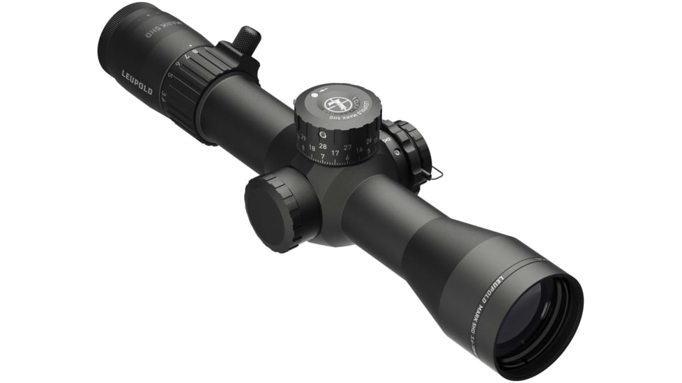Leupold Mark 5HD 3.6-18x44mm Rifle Scope, 35 mm Tube, First Focal Plane, Black, Matte, Non-Illuminated PR1-MIL Reticle, Mil Rad Adjustment, 180726