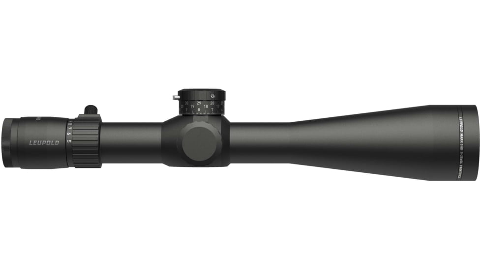 Leupold Mark 5HD 5-25x56mm Rifle Scope, 35 mm Tube, First Focal Plane, Black, Matte, Non-Illuminated PR1-MIL Reticle, Mil Rad Adjustment, 180609
