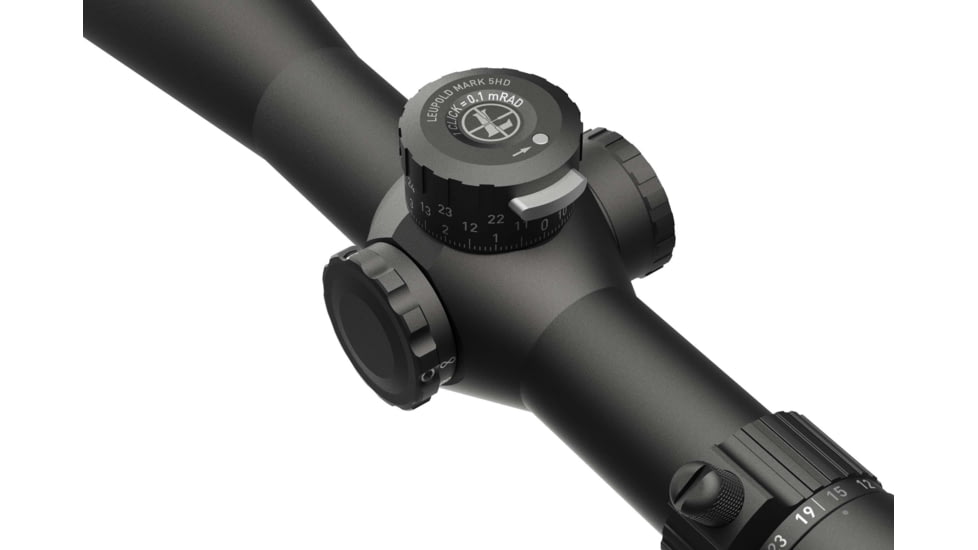Leupold Mark 5HD 7-35x56mm Rifle Scope, 35 mm Tube, First Focal Plane, Black, Matte, Non-Illuminated PR2-MIL Reticle, Mil Rad Adjustment, 180223