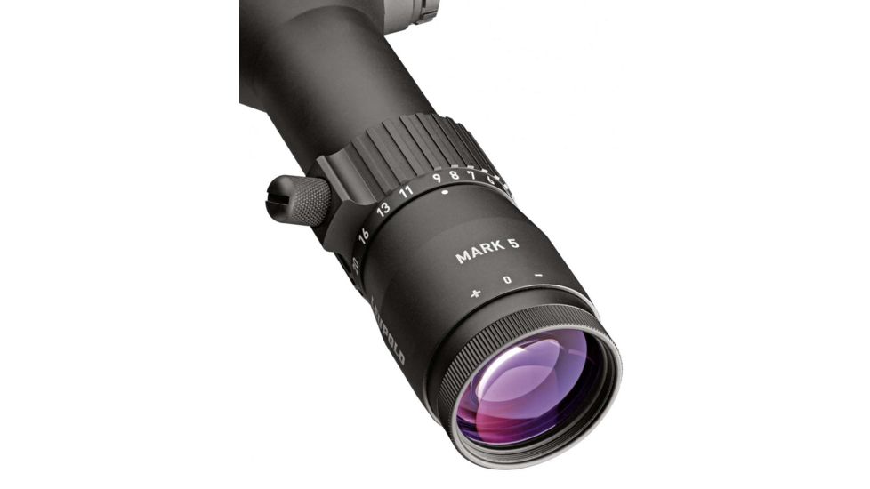 Leupold Mark 5HD 3.6-18x44mm Rifle Scope, 35 mm Tube, First Focal Plane, Black, Matte, Non-Illuminated PR1-MOA Reticle, MOA Adjustment, 176445